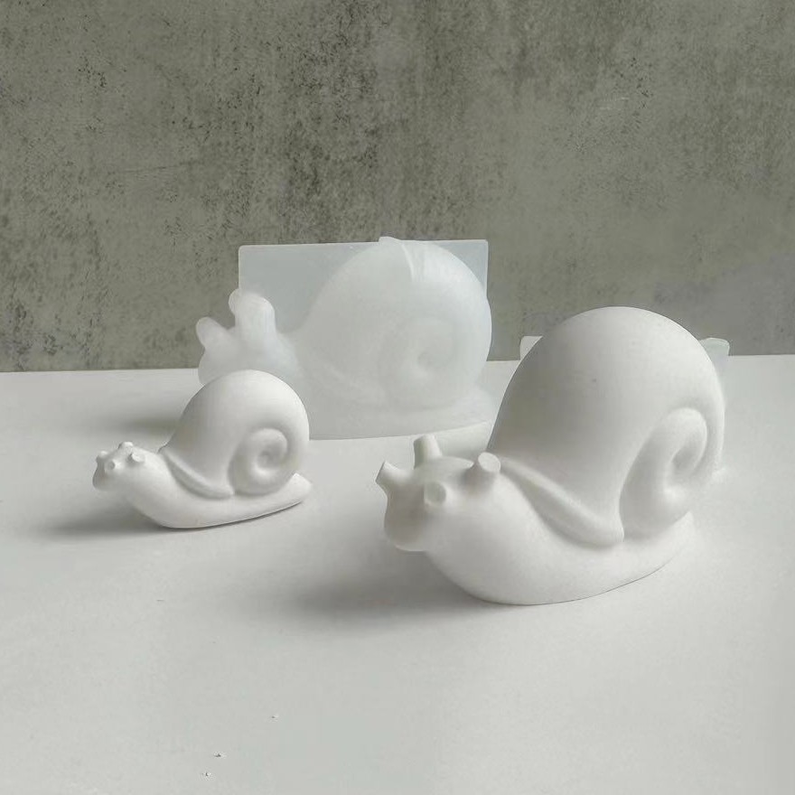 Soap Making At Home - Cetakan Silikon Bentuk Siput untuk DIY