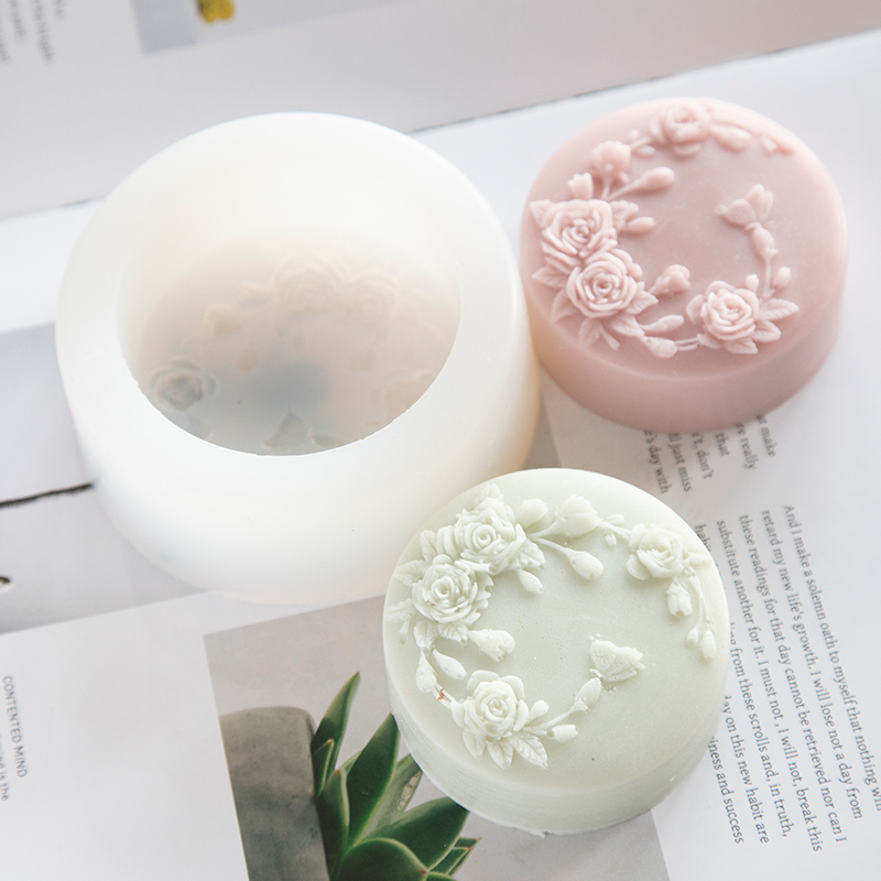 Soap Making Instructions - Bentuk Bulat Bunga Mawar Buatan Tangan