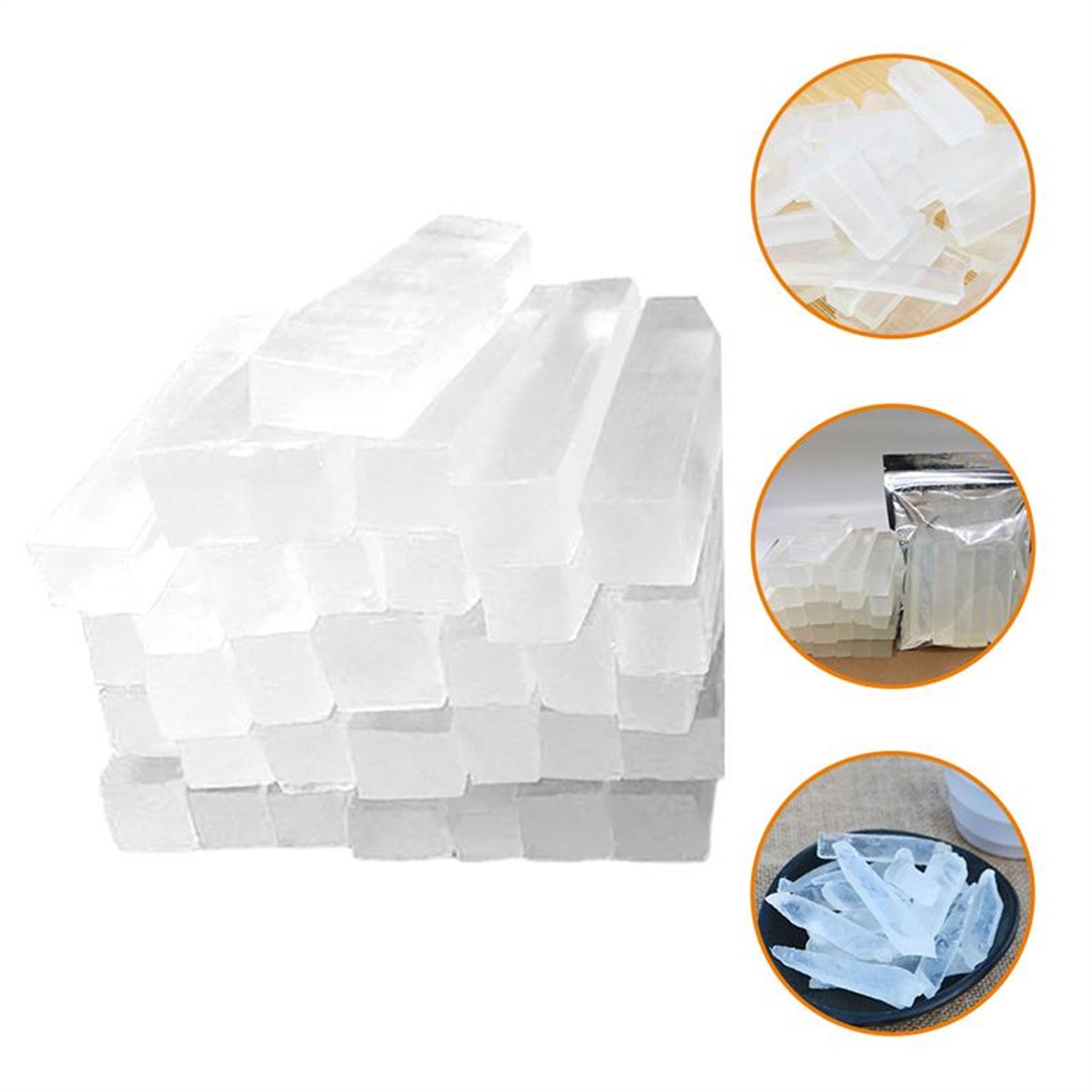 Soap Making Base - 250G Kantong Glycerin Bening untuk Sabun