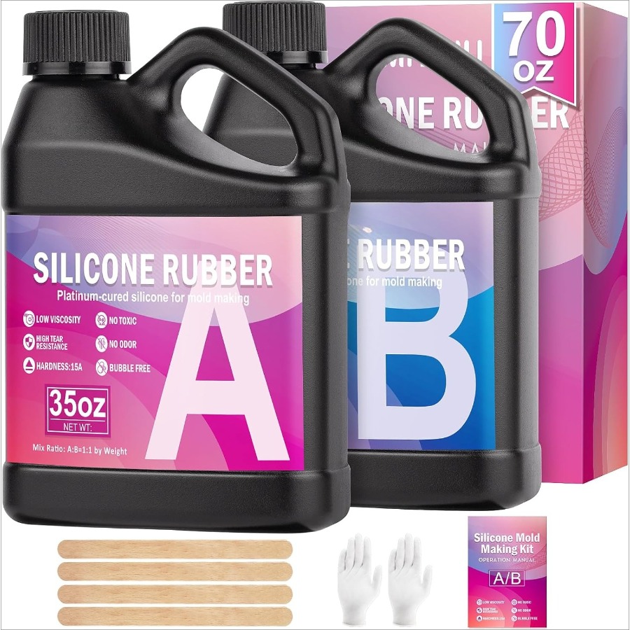Soap Making Liquid - Kit Pembuatan Cetakan Silikon, 38.8oz 15A