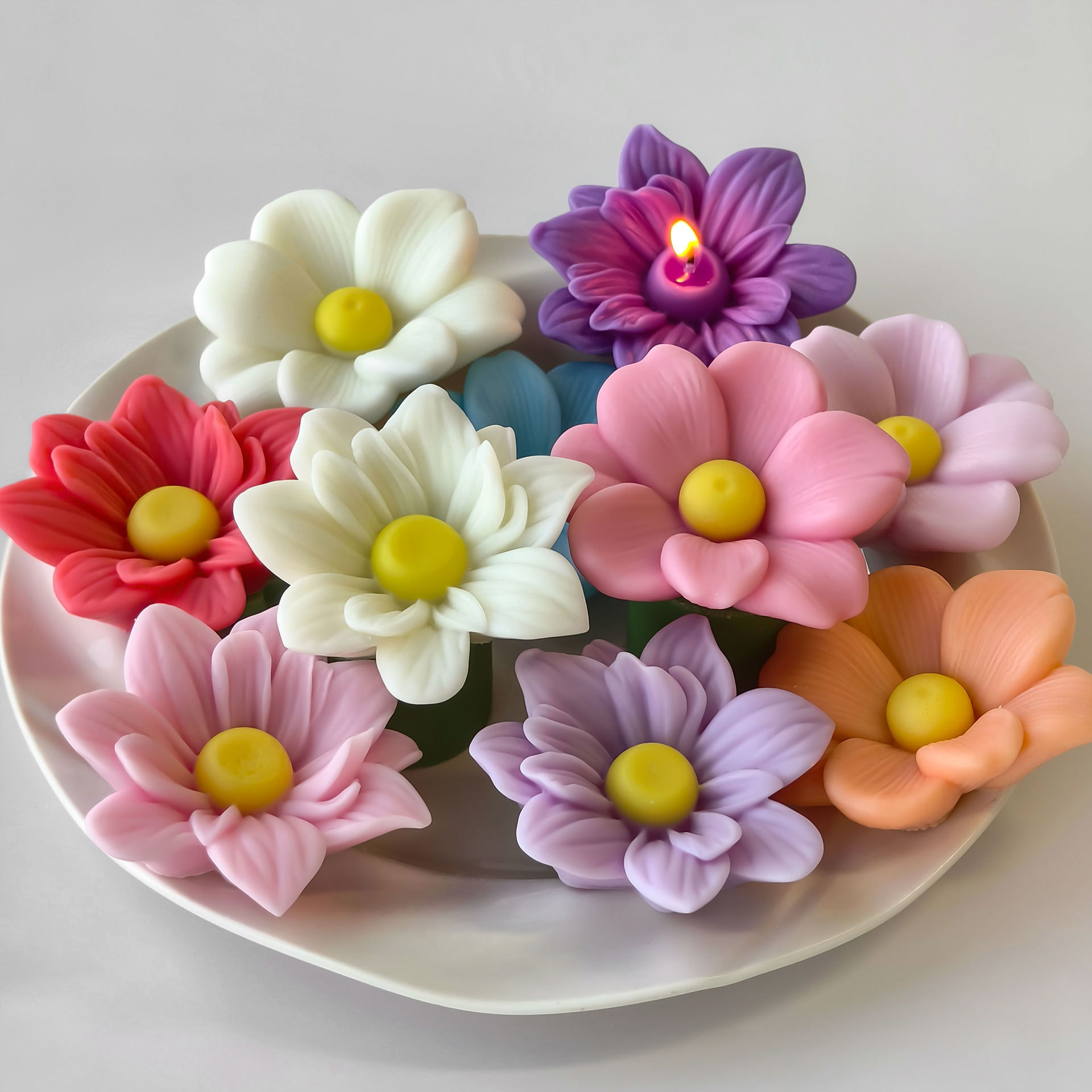 DIY Bunga Aroma Lilin Cetakan  - Soap Making At Home ulasan dan harga