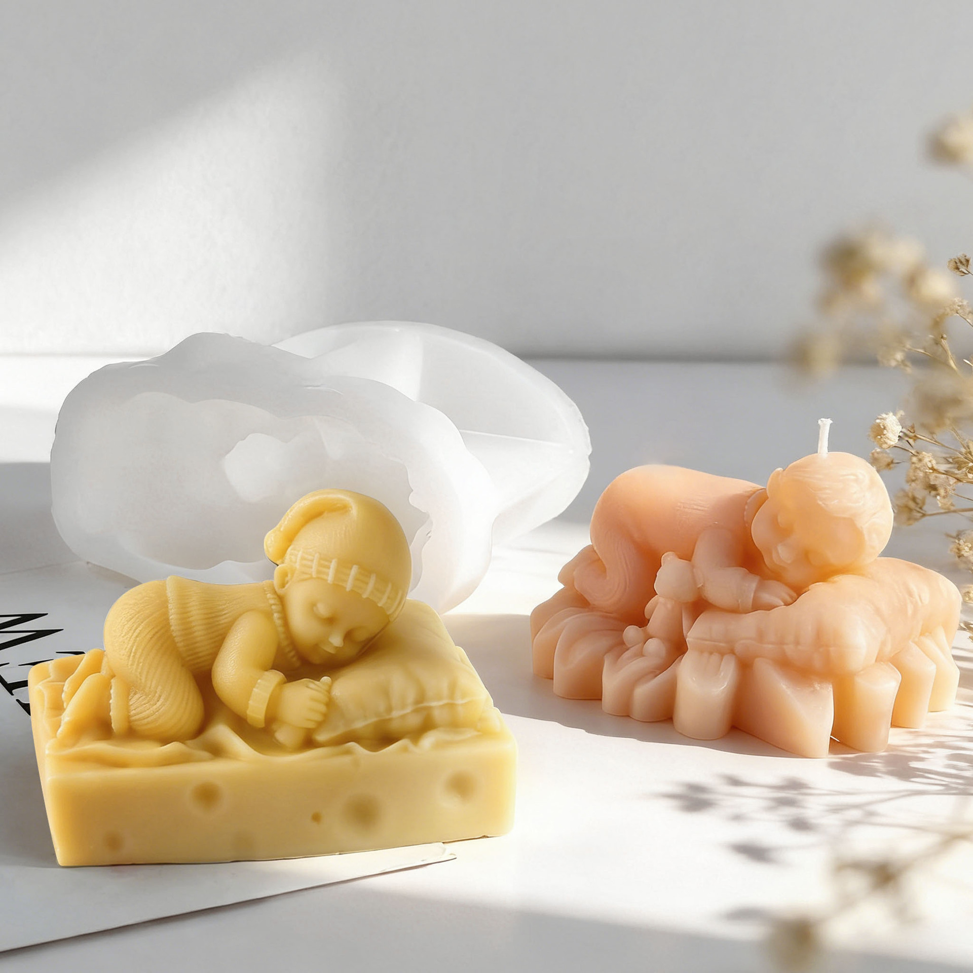 Cetakan Lilin Silikon Bayi Tid - Soap Making At Home ulasan dan harga