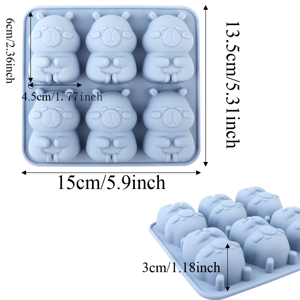 1 Cetakan Kue Silikon Berbentu - Soap Making Instructions ulasan dan harga