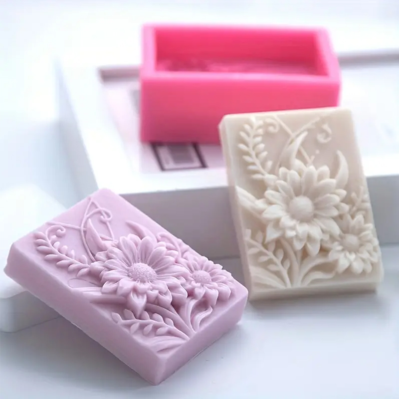 Cetakan Silikon Sabun Persegi  - Soap Making Instructions ulasan dan harga