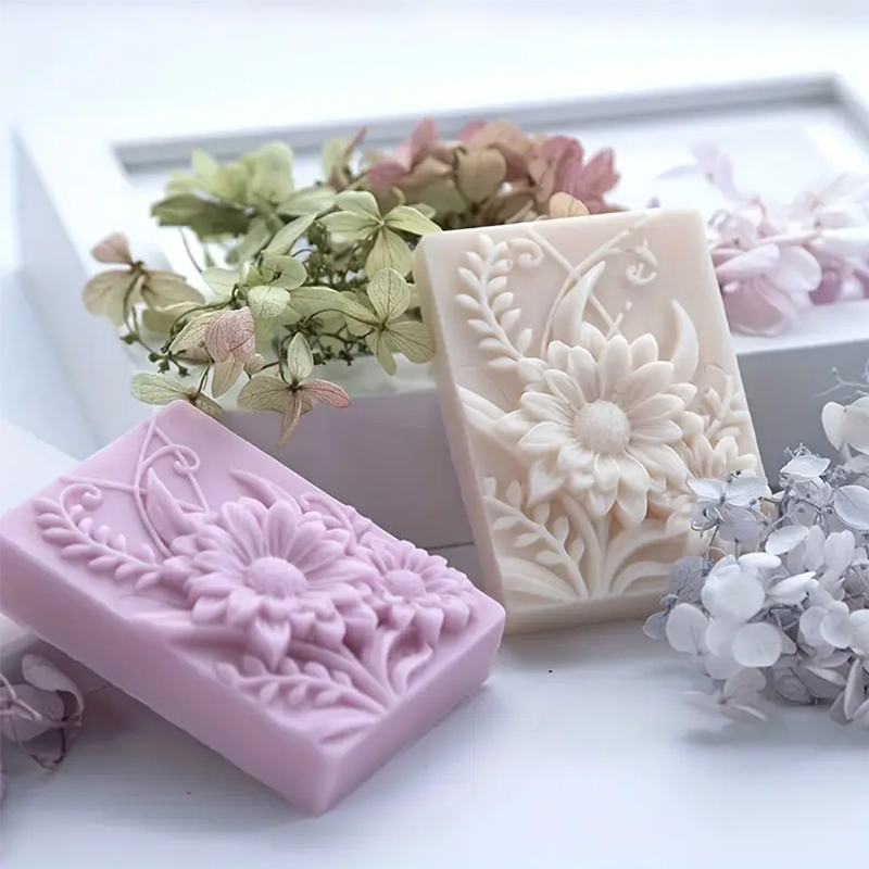 Cetakan Silikon Sabun Persegi  - Soap Making Instructions ulasan dan harga