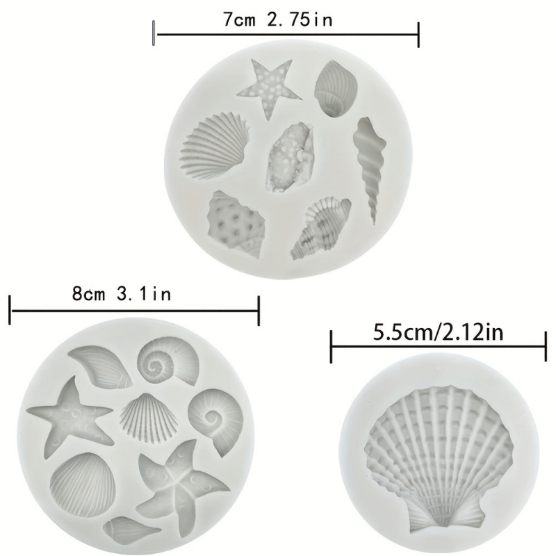 3 Buah/Set, Set Cetakan Cangka - Soap Making At Home ulasan dan harga