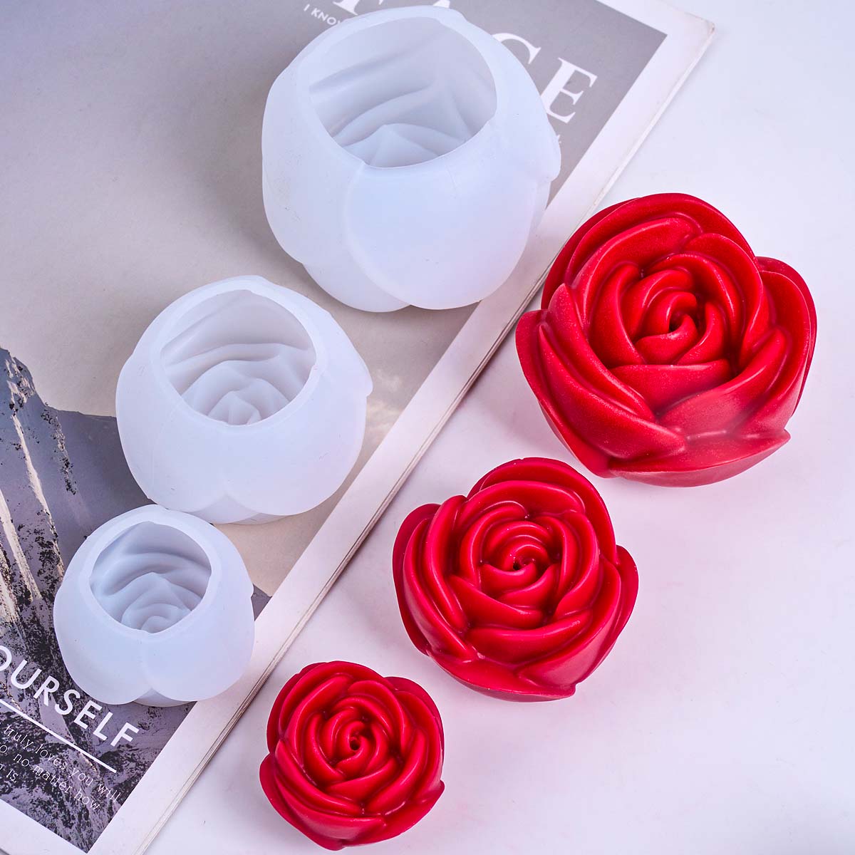Cetakan Lilin Silikon Bentuk B - Soap Making Instructions ulasan dan harga