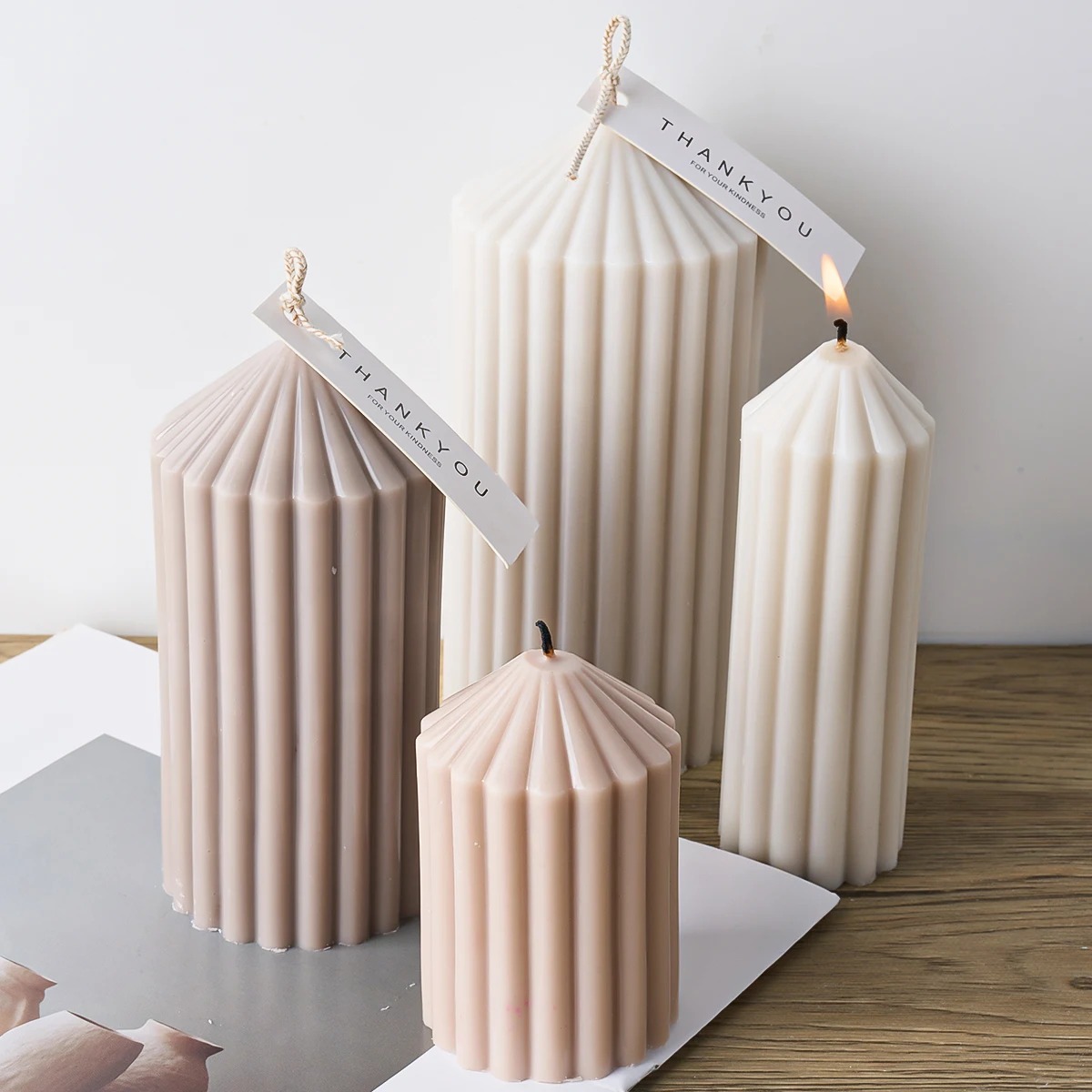 Cetakan Silikon Lilin Silinder - Soap Making At Home ulasan dan harga